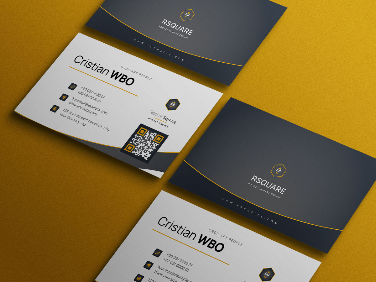Dual Sided Business Card Design on Behance :: Behance