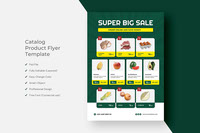 Supermarket Flyer Template Design