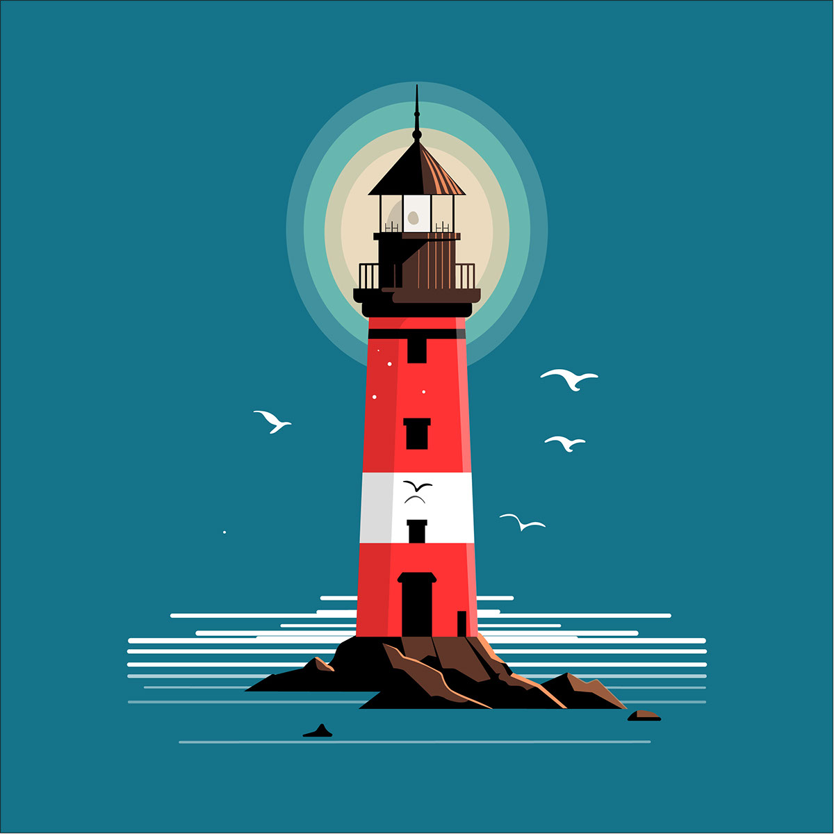 Lighthouse Version lighthouse on Behance :: Behance