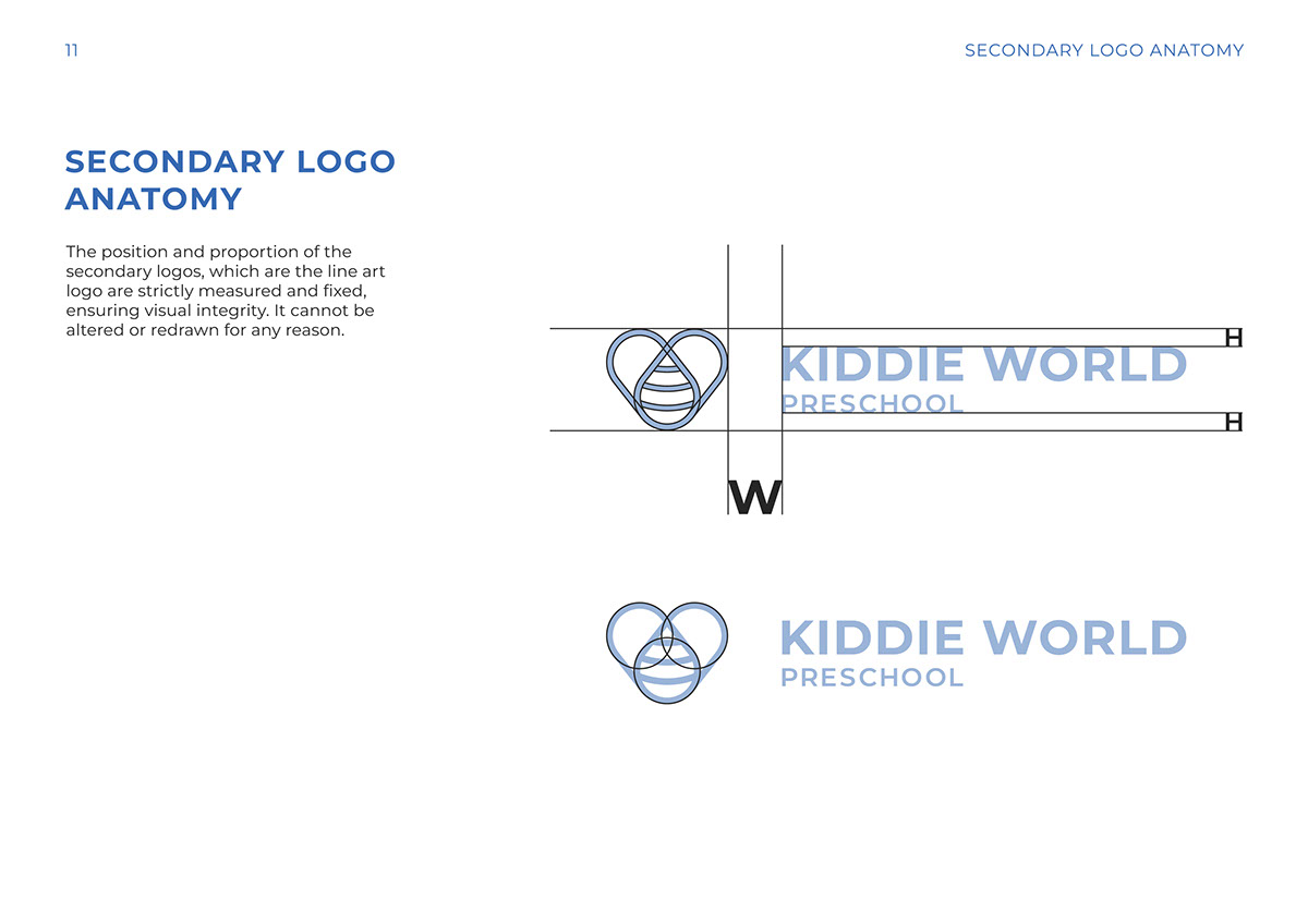 Brand Guideline - Kiddie World rendition image