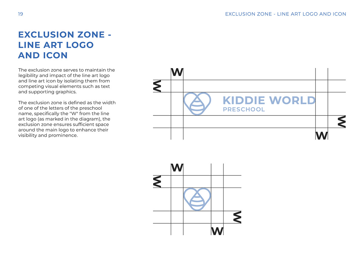 Brand Guideline - Kiddie World rendition image