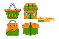 Shopping Element Vector Pack