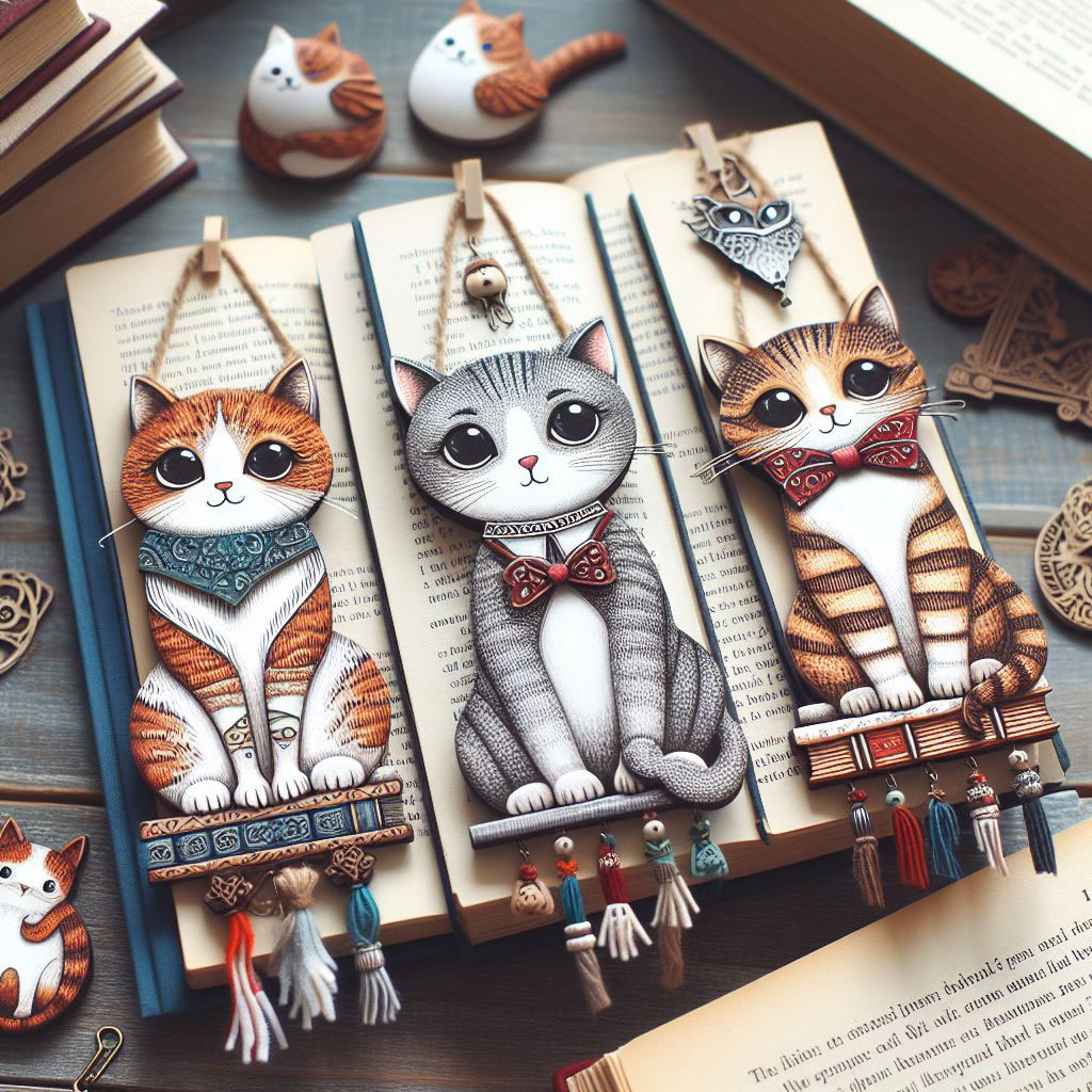 Cat Bookmarks rendition image