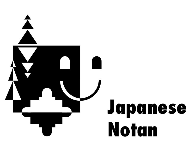 Japanese Notan rendition image