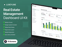 Real Estate Web App Dashboard UI Kit :: Behance