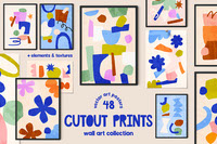 Cutout Prints Poster Creator