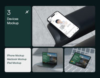 Nickeel - Macbook Iphone Ipad Mockup