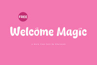 Welcome Magic Font