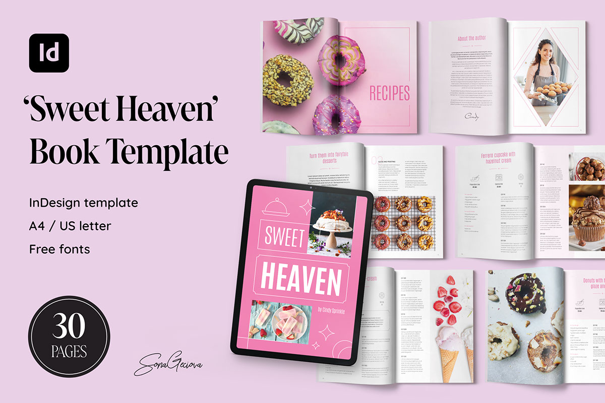 Book Template on Behance :: Behance