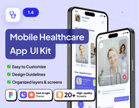 PocketDoc - Online Doctor Appointment App UI Kit