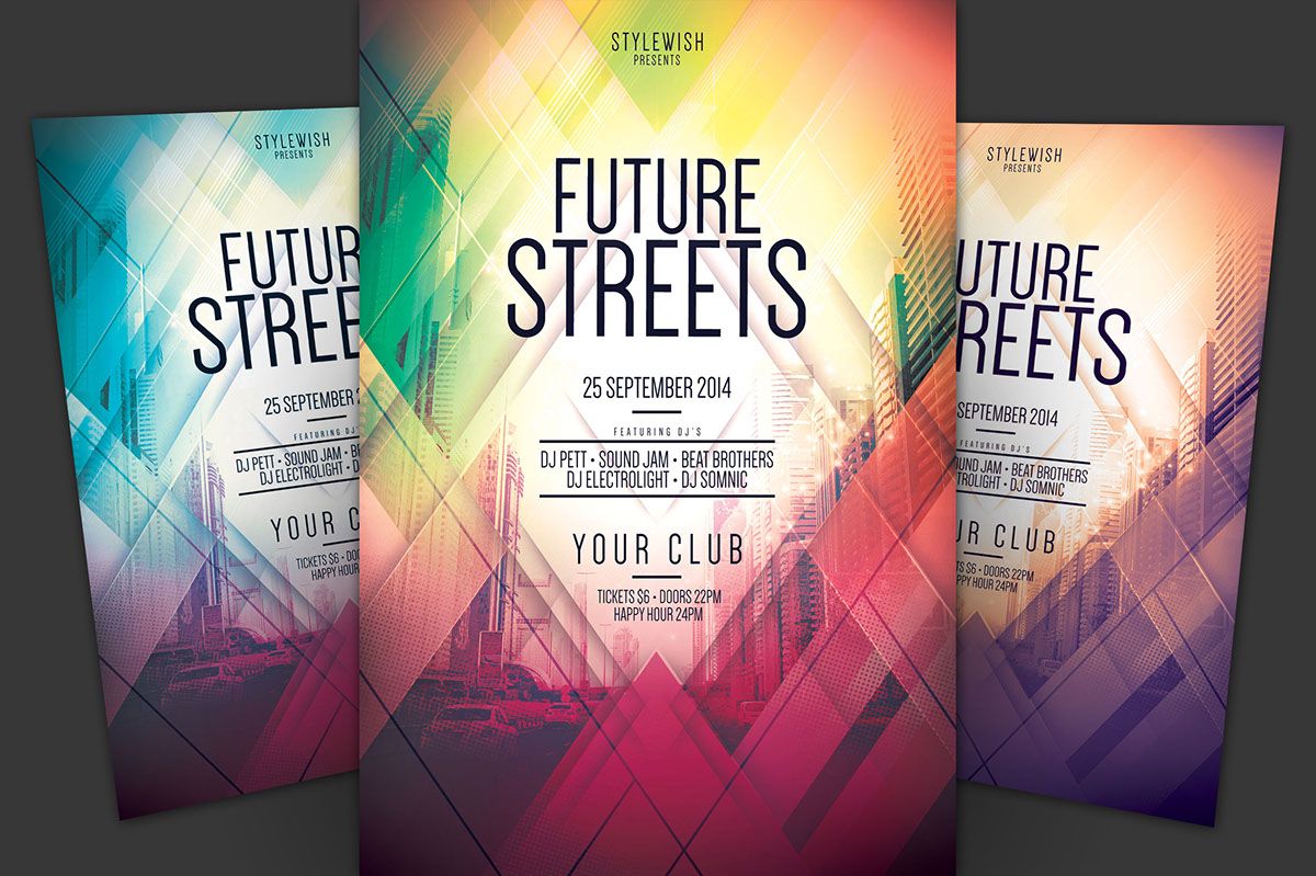 Future Streets Flyer rendition image