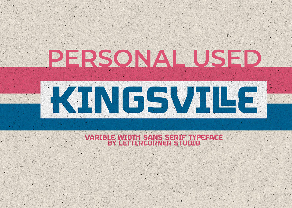 KINGSVILLE PERSONAL USED rendition image