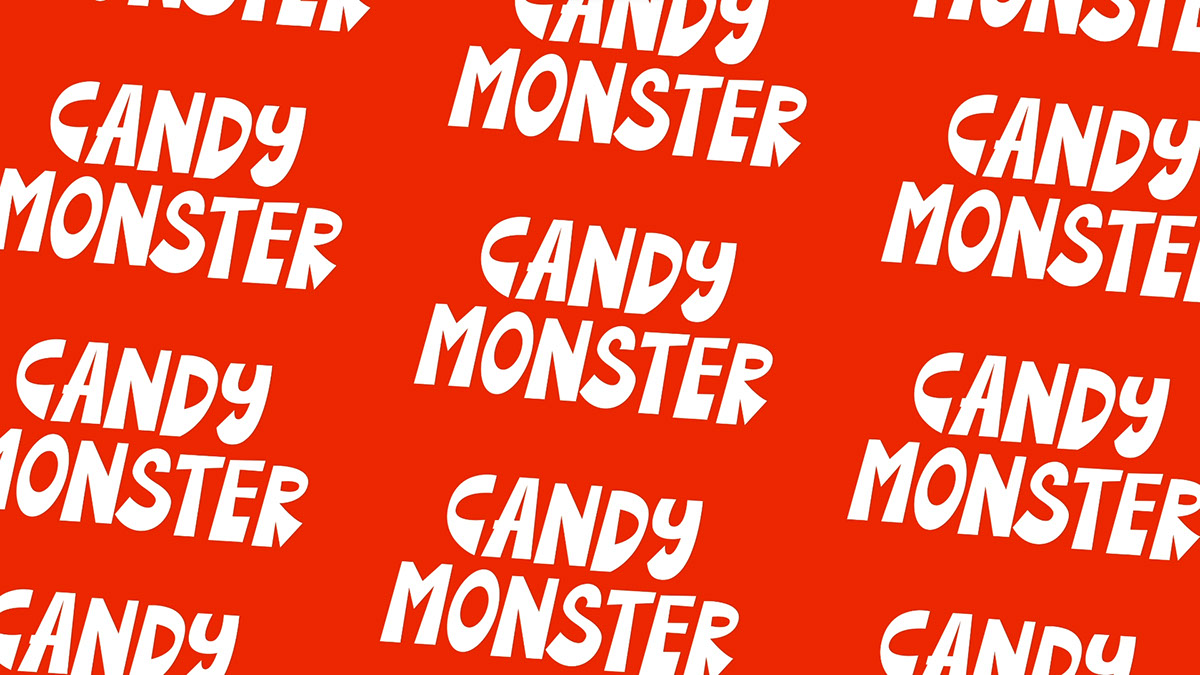 CandyMonster Brand Identity rendition image