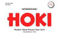 Hoki Display Font