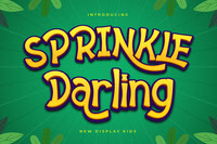 Sprinkle Darling Typeface