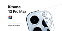 iPhone 13 Pro Max Illustration Community