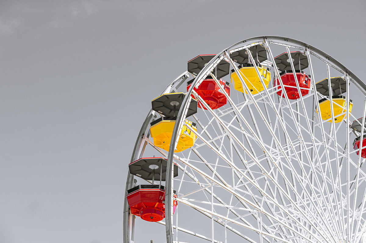 Ferris Wheel - California rendition image