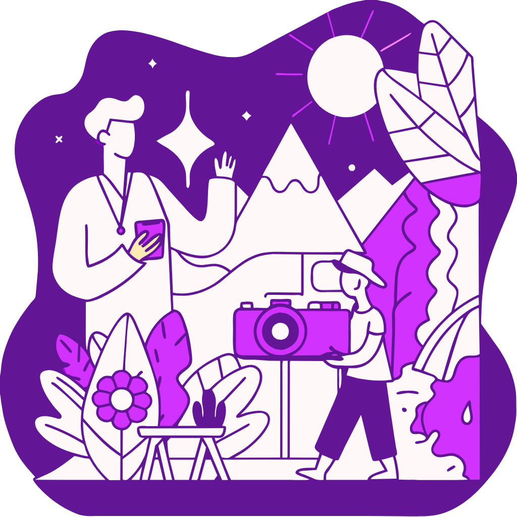UltraViolet Crafted Lofi and Hifi Illustration Pack rendition image