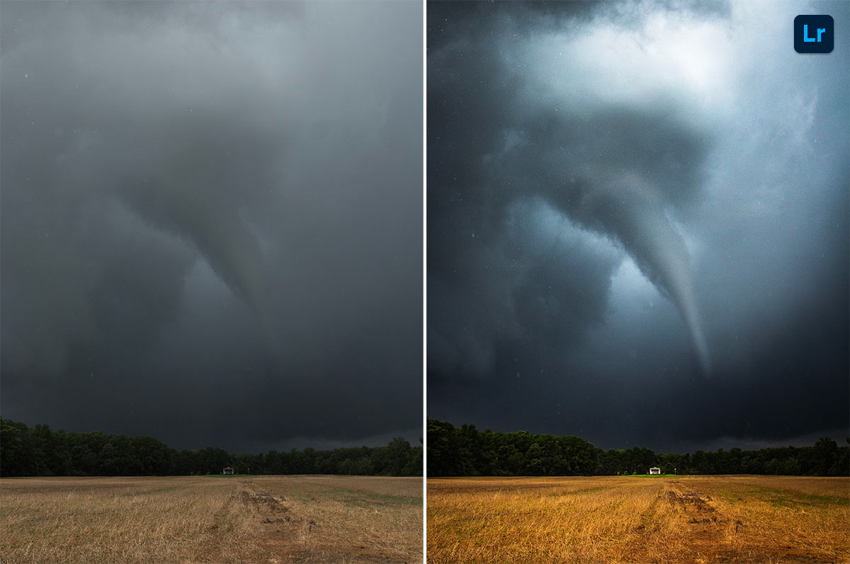 North Carolina Tornado Remix Lightroom