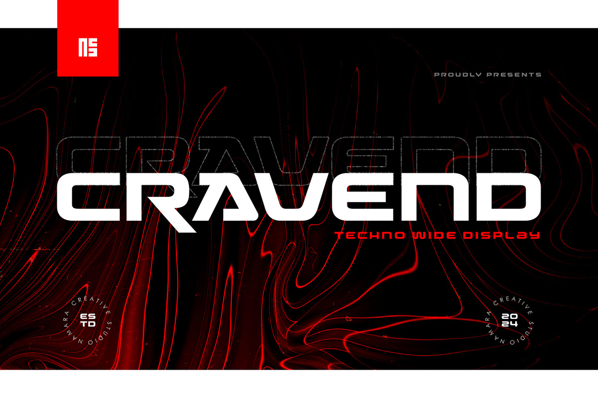 Cravend - Techno Wide Display rendition image