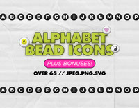 Alphabet Bead Bundle