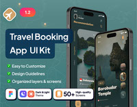 Navel - Tour Travel Booking App UI Kit