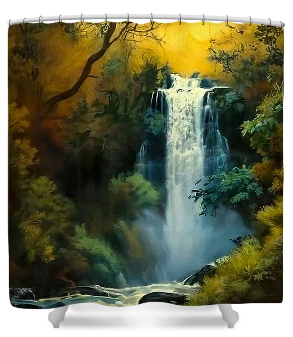 Tautuku Falls rendition image