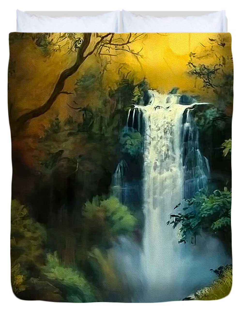 Tautuku Falls rendition image