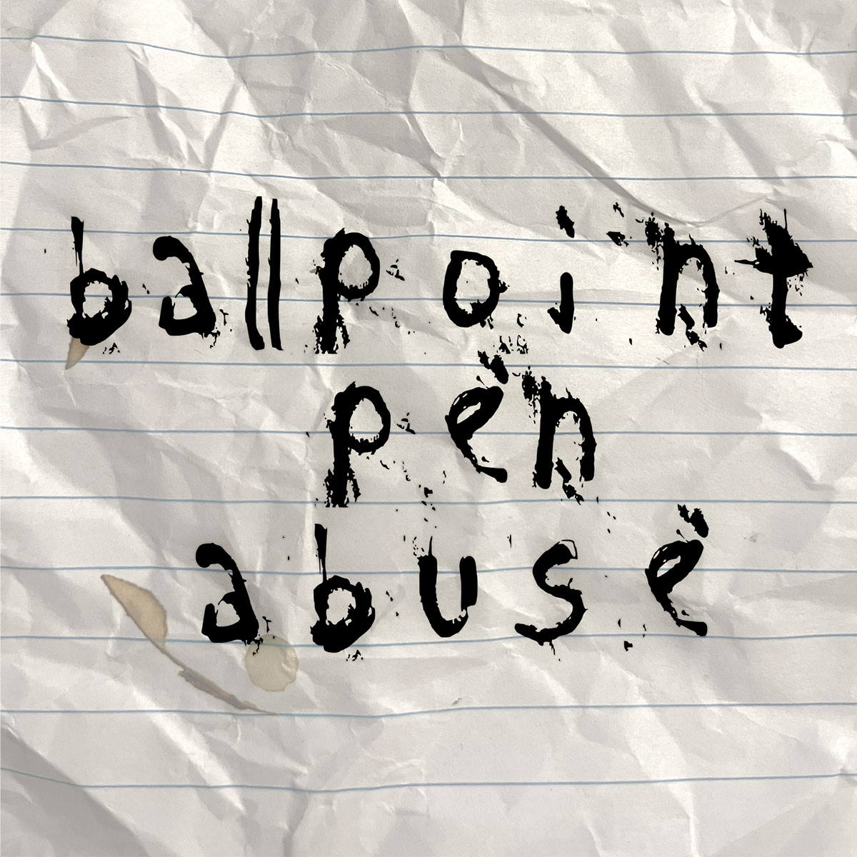 Ballpoint Pen Abuse rendition image