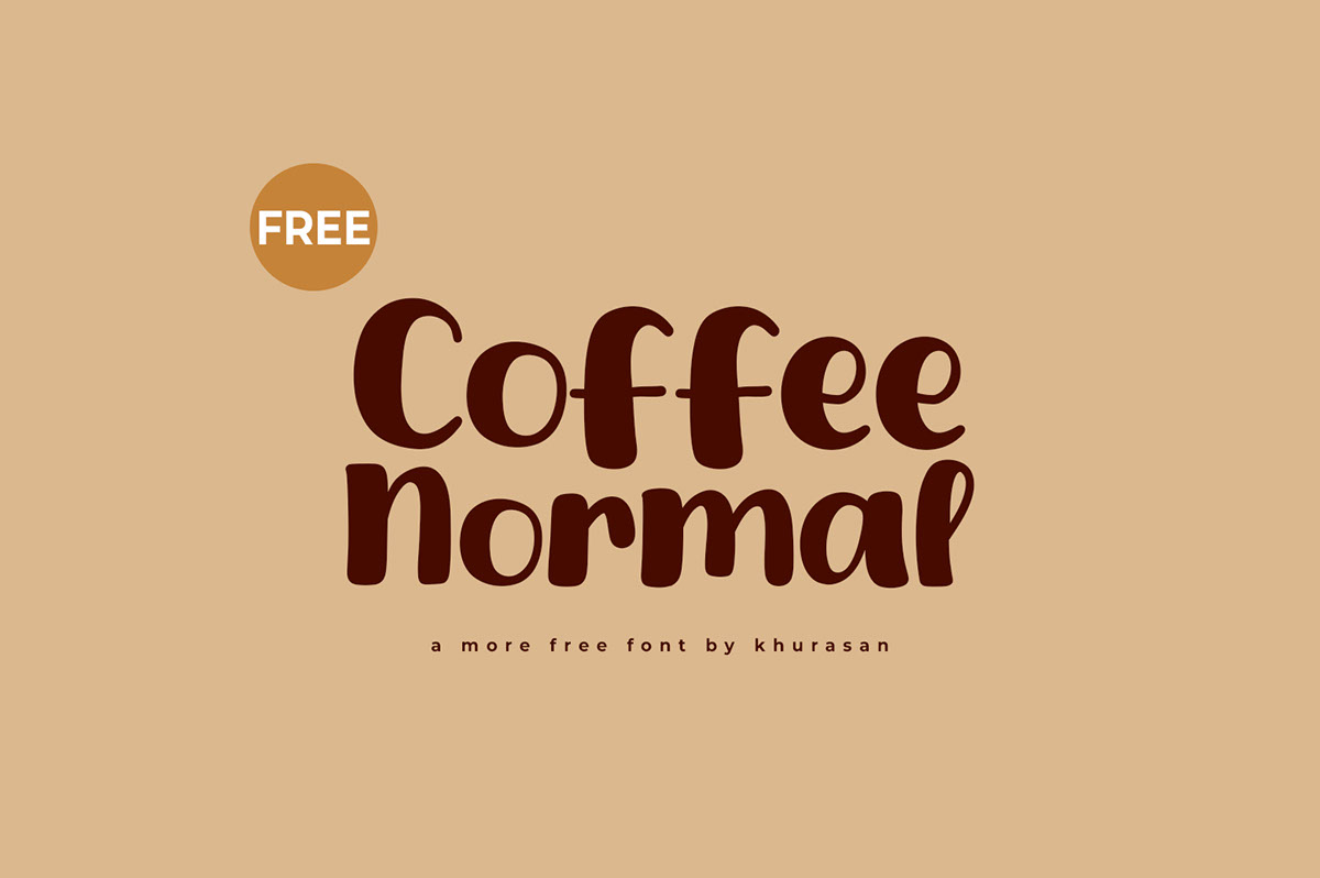 Coffee Normal Font rendition image