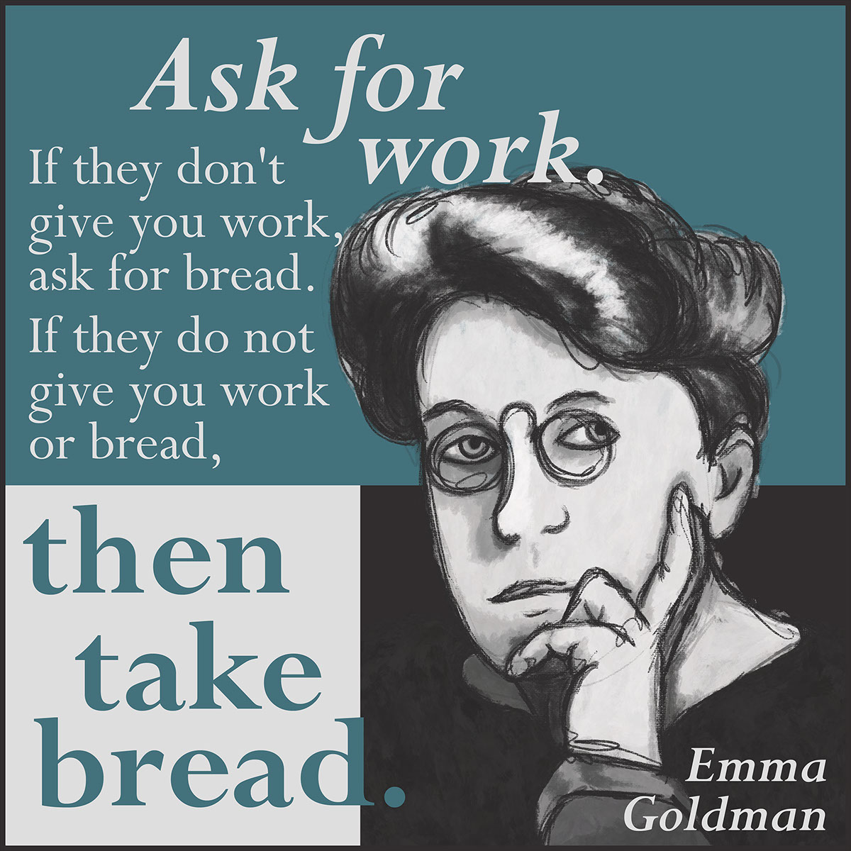 Emma Goldman rendition image