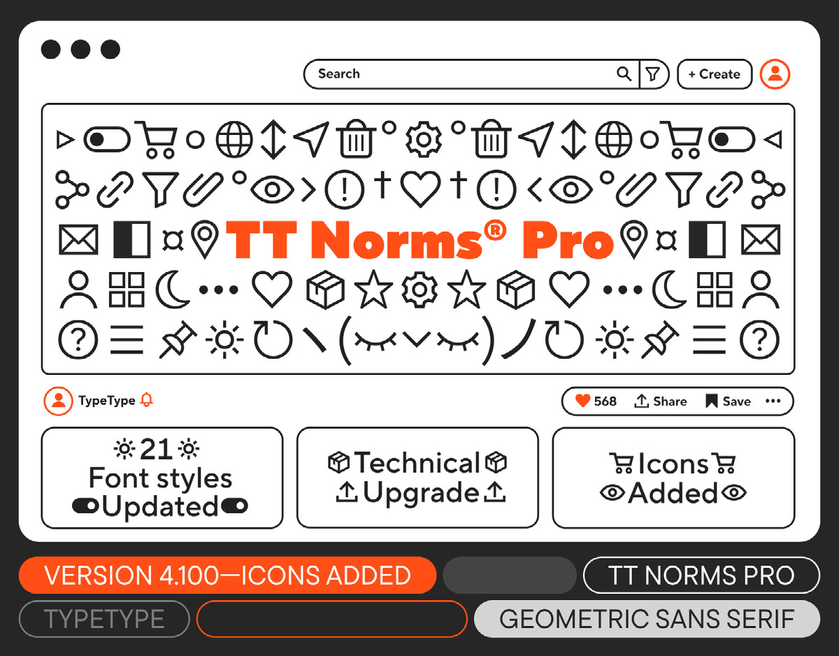 TT Norms Pro 4-100 Trial on Behance :: Behance