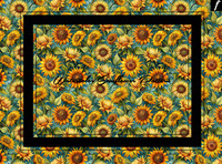 14 Watercolor Sunflower Pattern