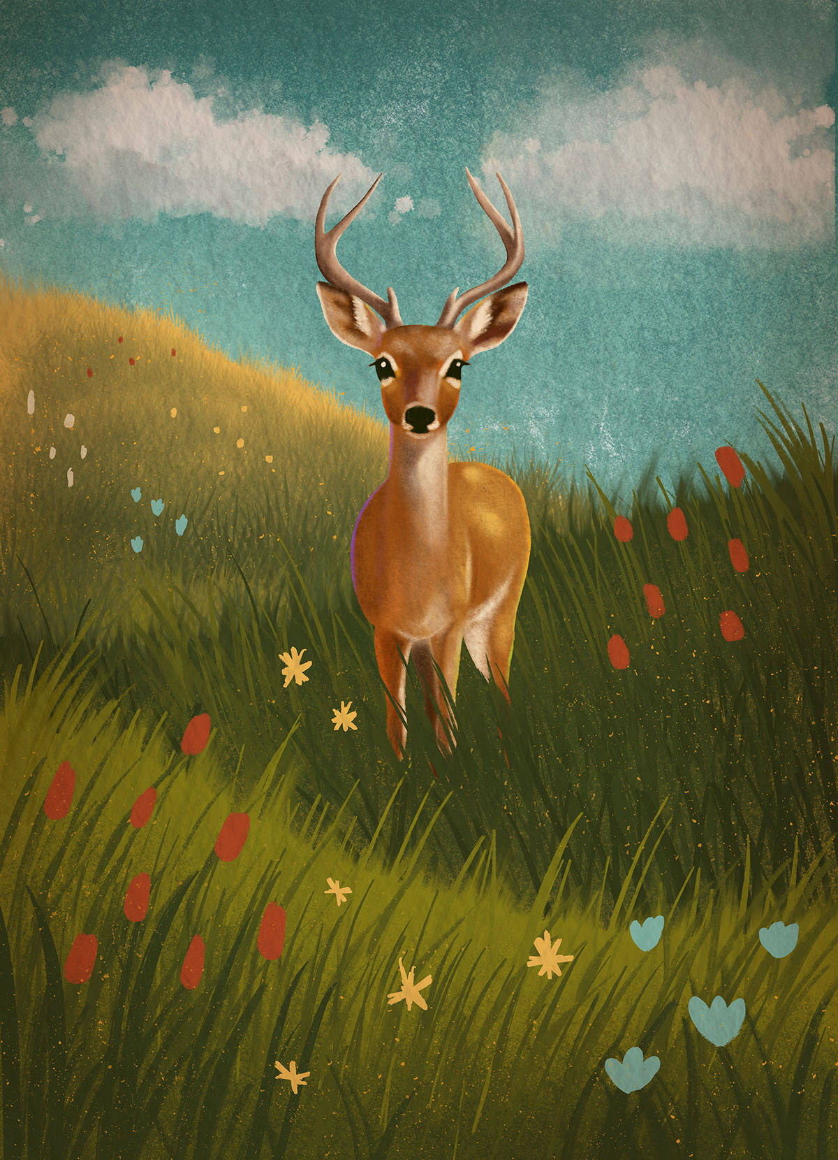 deer rendition image