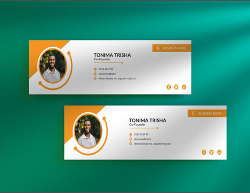 email signature design project on Behance :: Behance