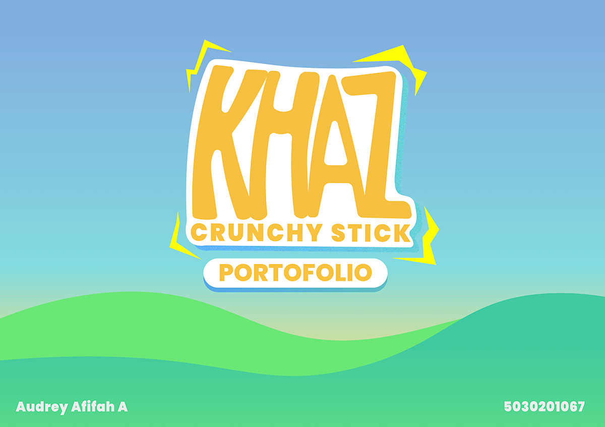 Khaz Crunchy Stick Packaging Design Portofolio rendition image