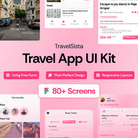 TravelSista - Travel App UI Kits