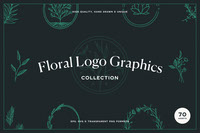 Floral Logo Graphics Collection