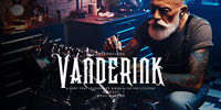 Vanderink Display Font inspired by Traditional Tattoo and Biker Culture