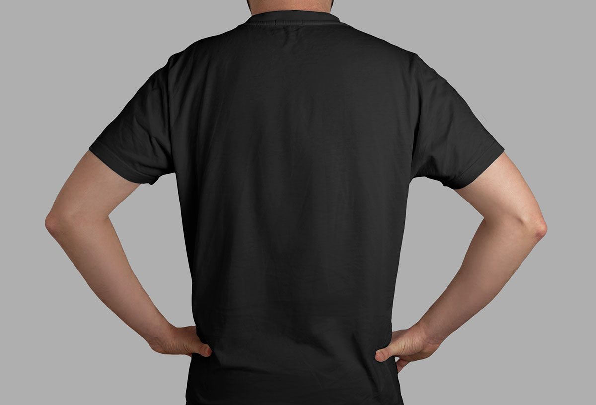 T-shirt Mockup Design rendition image