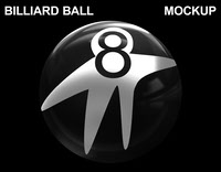 Billiard Ball Mockup