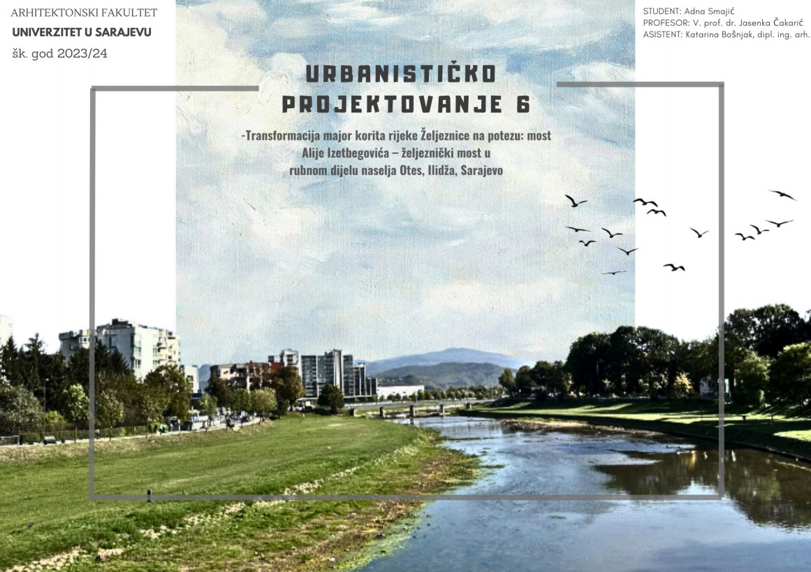 Urban riverbed transformation rendition image