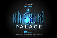 Cristal Text Effect Cinematic
