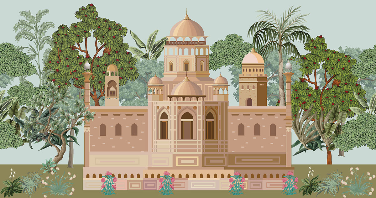 Traditional mughal on Behance :: Behance