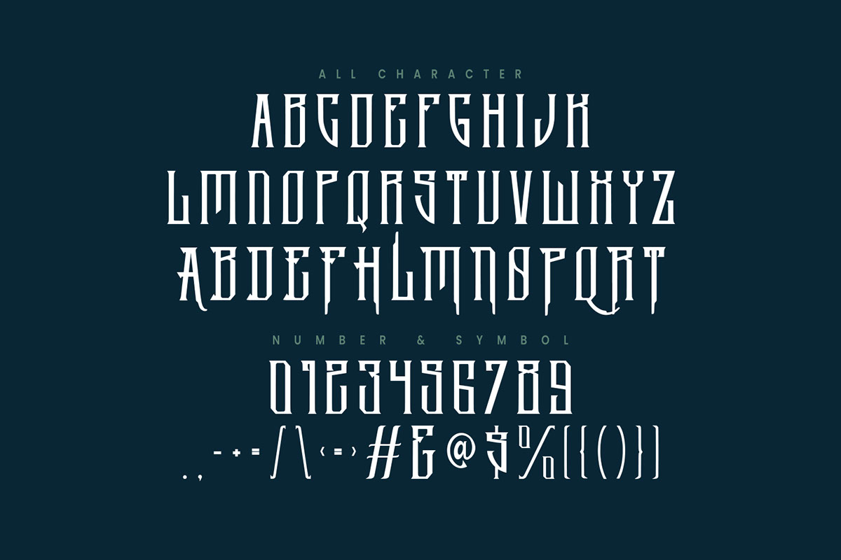 Nasoph Serif Condensed Display Font rendition image