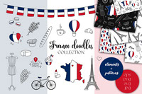 France Doodles Collection