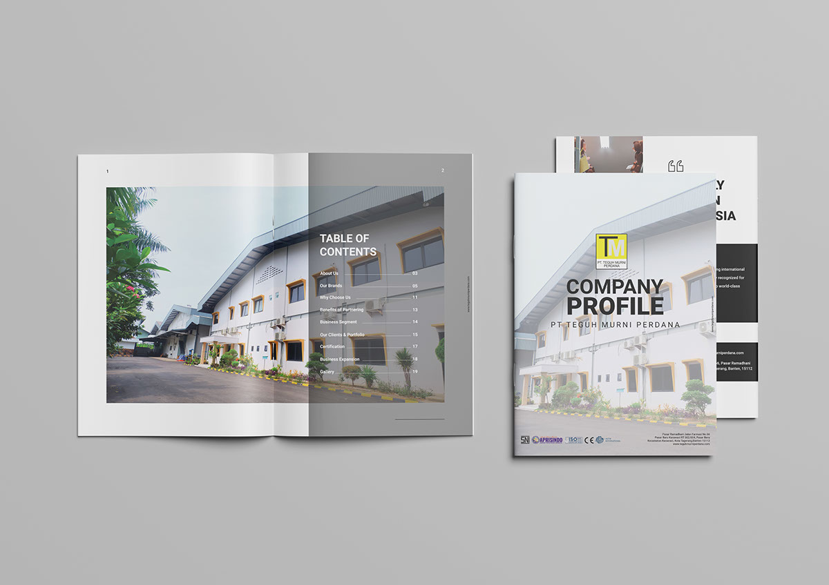 Company Profile Design on Behance :: Behance
