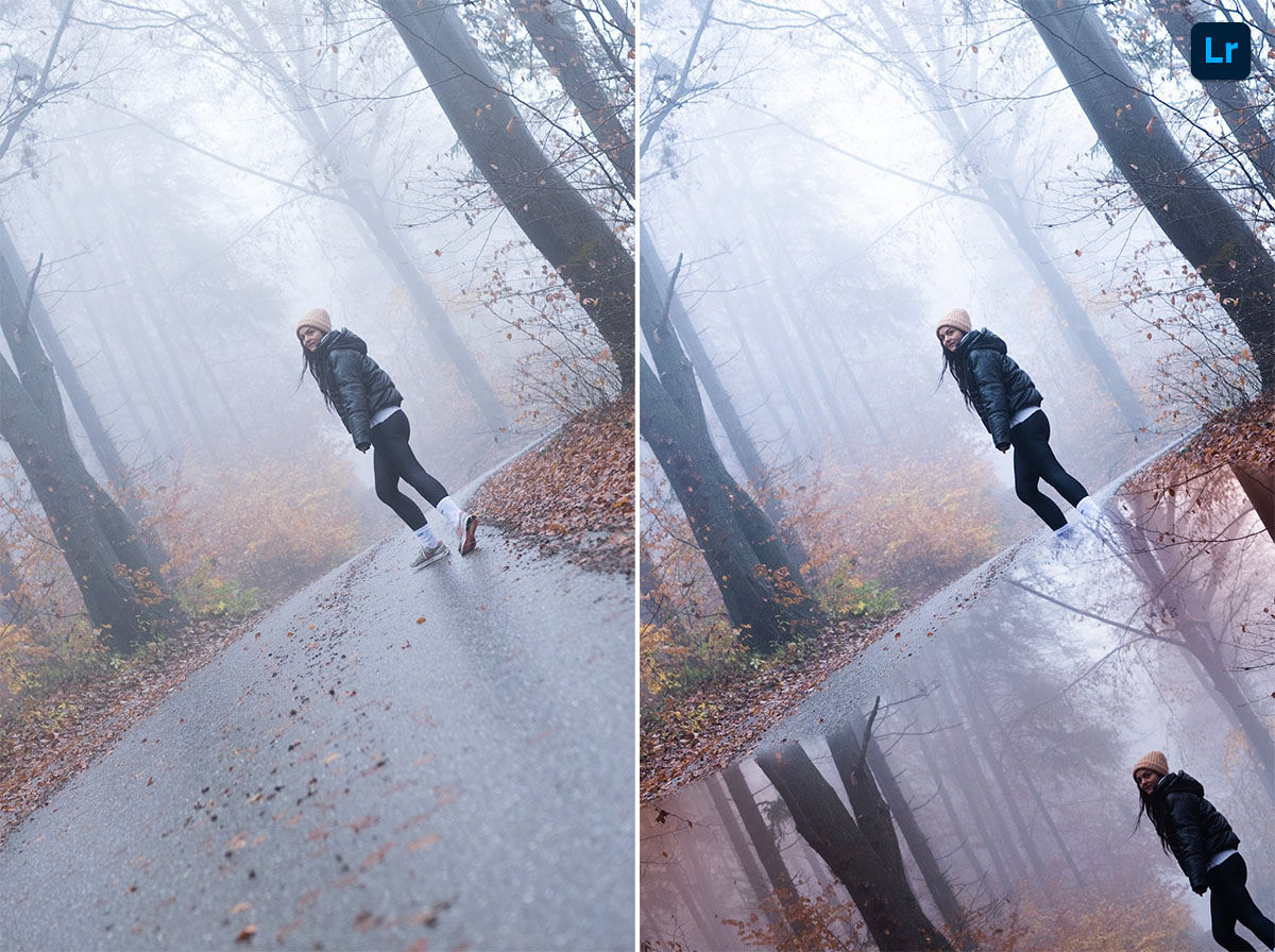 Winter walk | Remix | Photoshop Lightroom