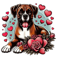 Valentine Dogs Breeds Bundle 3