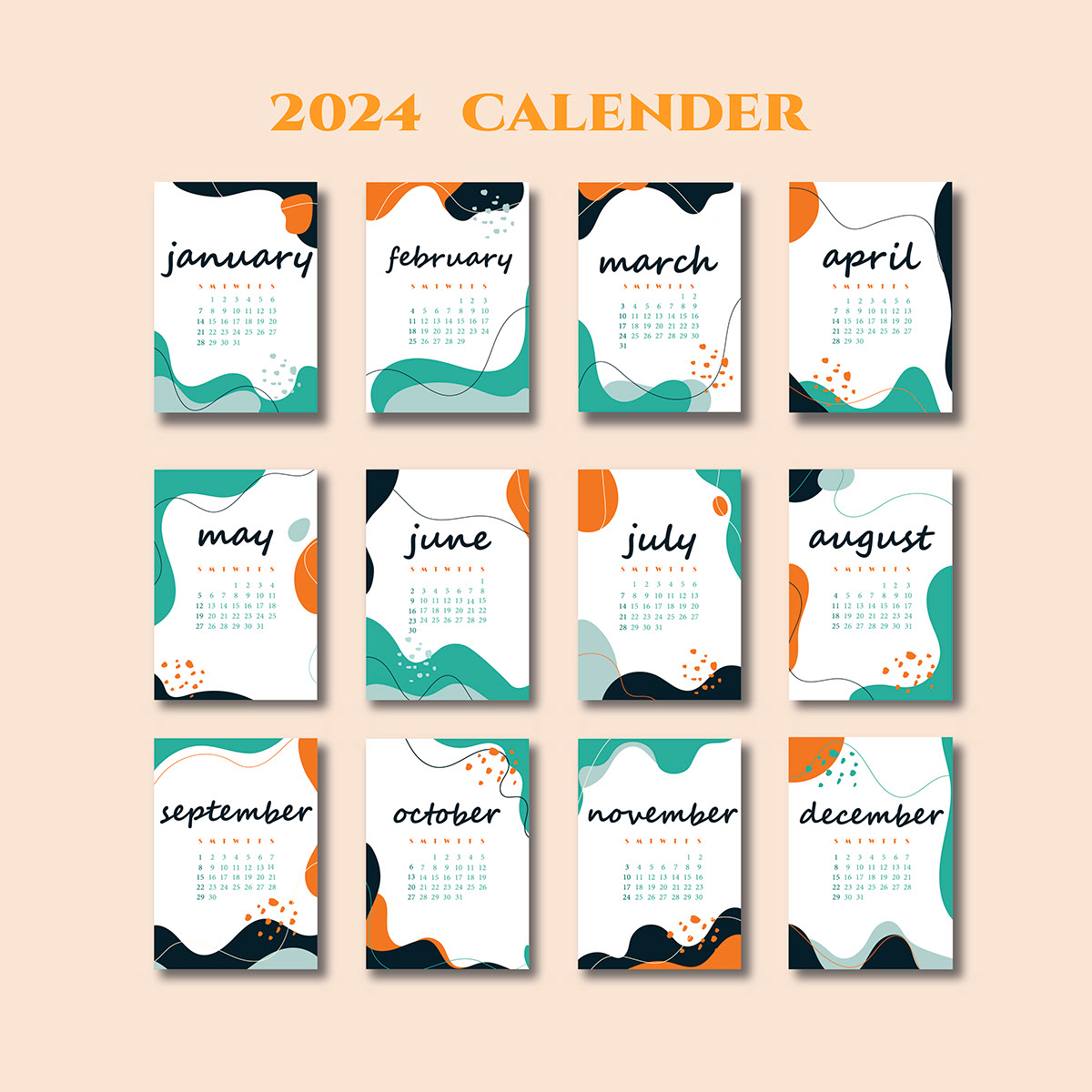 2024 calendar rendition image
